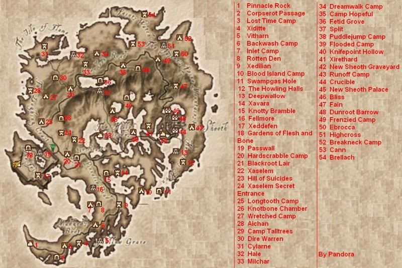 Rough Map Of The Shivering Isles Photo by JetpackAngel | Photobucket